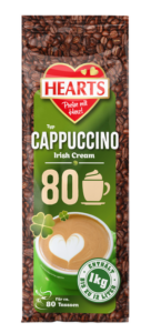 HEARTS Cappuccino Irish Cream1k g Beutel, 80 Tassen