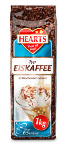 HEARTS, Eiskaffee, Ice Coffee, Instant