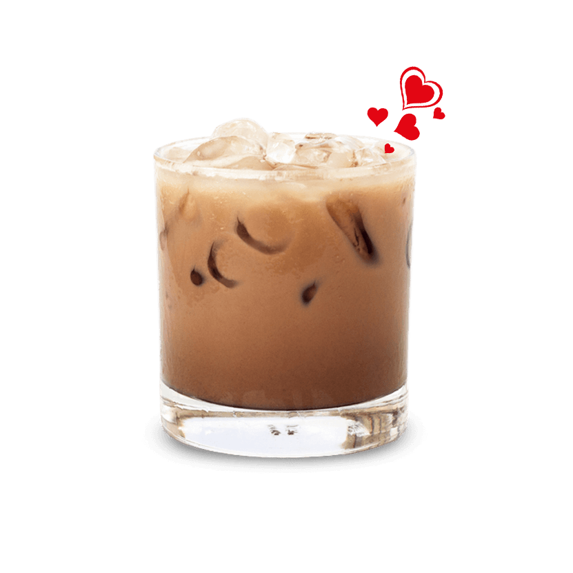 HEARTS, Eiskaffee, Ice Coffee, Kaltgetränk, Instant