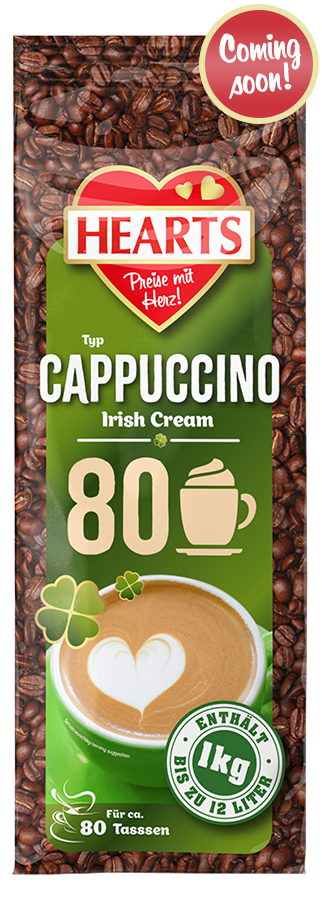 HEARTS Cappuccino Irish Cream