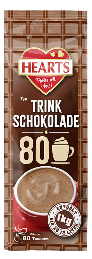 HEARTS Trinkschokolade